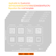【Best-Selling】 Amaoe MQ1 2 3 4 5 BGA Reballing Stencil for SM 8250 6125 7150 7250 845 865 MT6885Z 67