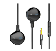 全城熱賣 - （2對裝）半入耳式手機耳機（黑色）