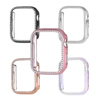 Single Row Diamond  Shiny Watch Case  for iWatch Series SE/8/7/6/5/43/2/1，for Apple Watch iWatch 41MM 45MM 44MM 40MM 38MM 42MM PC CASE  (No Screen Protector )