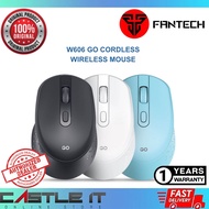 Fantech GO W606 BLACK / BLUE / WHITE Cordless Wireless Mouse 1600DPI