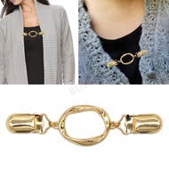 BDW Fashionable Scarf Cardigan Dress Collar Brooch Vintage Cincher Clip For Women