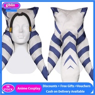 [giblin]  Ahsoka Tano Cosplay Hat Headgear Costume Accessories Halloween Carnival Suit