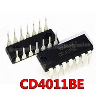 10PCS CD4011BE DIP14 CD4011 DIP 4011BE DIP 14 new and original IC