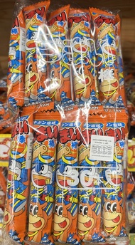 🔥สินค้ายอดนิยมในดองกิญี่ปุ่น🔥 ขนมข้าวโพดอบกรอบ รสลิ้นวัวผสมเกลือ UMAIBO TAN SHIO (6 กรัม x 30 แท่ง) 