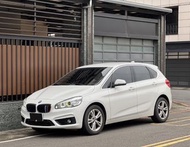 2015年 BMW Active Tourer 218d 柴油 白 2.0 FB：四眼仔歡樂車庫 中古車 二手車 休旅車 歐洲車 柴油車 新中古 找車 車子