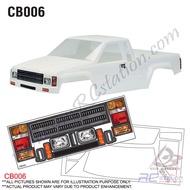 Team C Crawler Clear Body Shell CB006 1/10 Toyota Hilux SR5 Crawler Body (Width 210mm, WheelBase 313