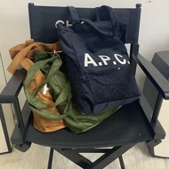 APC Nylon Corduroy Tote Bag - Large Capacity Shoulder & Shopping Bag