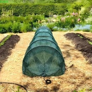 SDEER Greenhouse Tunnel, Collapsible Green Mesh Shade Net Cover, Heavy Duty Portable UV Protection M