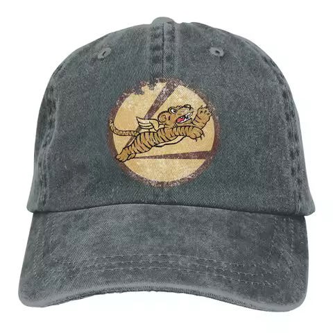 AVG Flying Tigers Squadron Patch Baseball Cap Men ww2 WWII World War 2 Caps colors Women Summer Snap