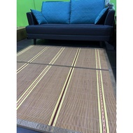 TIKAR BULUH HIQH QUALITY PLAIN CORAK KOSONG, BERBENANG DAN BERCORAK BAMBOO MAT 180CM X 170CM