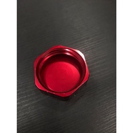 Clutch pump / rear brake reservoir cap cover container red Ducati 916