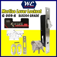 KUN LOCK G 009-6 Mortise Lever Lock (SUS 304)