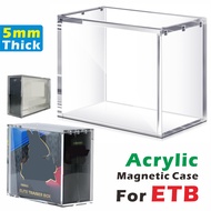 Acrylic Magnetic Case For PKMN ETB（Elite Trainer Box）5mm Thick