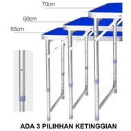 Meja Lipat Koper Hpl Meja Serbaguna Meja Lipat Portable Meja Kaki