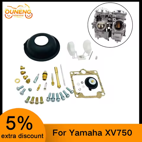 For Yamaha Virago 750 XV750 XV 750 1988-1998 XV1100 XV1100S 1988-1999 Float Diaphragm Vacuum Motorcy