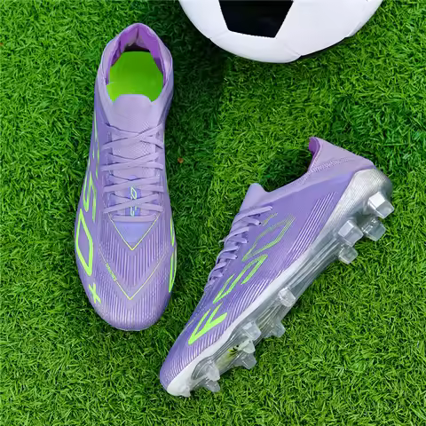F50+ High Quality Mens Football Boots Boys Training Studded Fast Soccer Cleats Outdoor Non Slip Foot