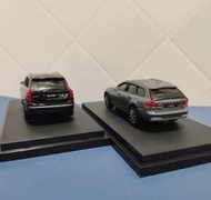 風吹半夏1:64原廠沃爾沃volvo xc90 V90 S90 xc60 xc40 c40汽車模型旅行車