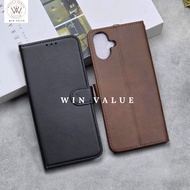 Samsung A07 Case Leather Cover Flip Book Case Samsung A07