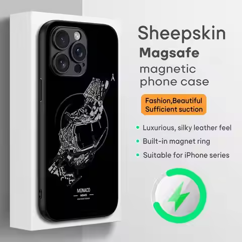 F1 Race Track Print Popular Phone Case For iPhone 17 16 15 14 13 12 11 Plus Pro Max High-end Luxury 