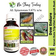 Dow Endure 500ml Spinetoram 5.87% Racun Serangga Kutu Trip/Ulat Pengorek Buah/Ulat Gantung/Ulat Gulu