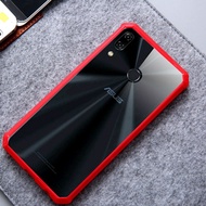 For Asus Zenfone 5Z ZS620KL / 5 ZE620KL Case Cool Plastic Silicone Frame Transparent Plastic Back Anti-knock Cover