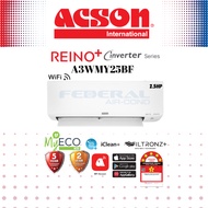 ACSON 2.5HP INVERTER AIRCOND A3WMY25BF 5STAR