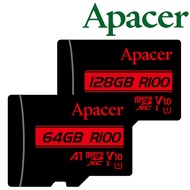 Apacer 128GB 64GB microSDXC TF U1 V10 Memory Card 64G 128G 256G