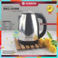 TEKO LISTRIK SUBRON 2LITER  / PEMANAS AIR ELEKTRIK  / KETTLE ELECTRIC STAINLESS MURAH