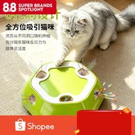 Electric Pet Retractable Tray Cat Consumes Stamina Hit Gophers Porous Retractable Toy