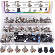 100PCS Potentiometer Kit WH148B1K5K10K20K50K250K500K1M Ohm Potentiometer Pelbagai