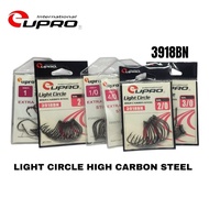 EUPRO 3918BN LIGHT CIRCLE HIGH CARBON STEEL FISHING HOOK