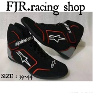 Red List Black Race Bike Drag Shoes