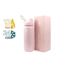 Aquaflask Ballet Pink and Powder Blue stainless steel tumbler