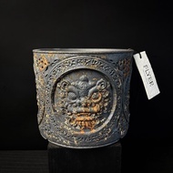 FLYER 塊根多肉植物陶盆器 龍舌蘭象牙宮象足漆樹盆器