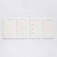 Top 6-hole Loose-leaf Inserts A5 Notebook Refill Papers for A5 Loose-leaf Panner A5 Personal Binder 