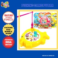Mini Spinning Fishing Toy Magnetic Fishing Game Toy/ Children's Fishing Toy/