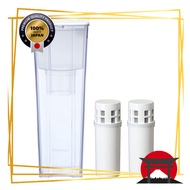 Cleansui Water Purifier Pitcher [Manufacturer Genuine Product, Made in Japan] Includes 2 Cartridges 