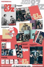 Super Junior sj 83z 金希澈 希澈 利特 朴正洙 Photobook Ver. with CD, Postcards, Photocards