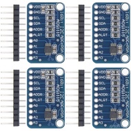 WWZMDiB 4Pcs ADS1115 16 Bit 16 Byte 4 Channel I2C IIC Analog-to-Digital ADC PGA Converter for Arduin