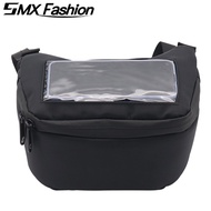 SMX Fashion IN stock Bike Handlebar Bag Motorcycles Front Storage Bag With Transparent Phone Pouch Large Capacity Waterproof For Road Mountain Bike Scooters Electric Bike Cycling Travel