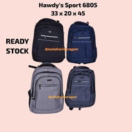 Hawdy's Sport Backpack 6805 Work Backpack School Backpack Unisex Backpack Premium Backpack Men's Bac