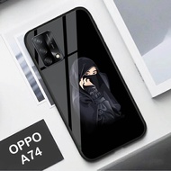 [S21] SoftCase Glass OPPO A74 A54 A55 (SoftCase Glass Glass) OPPO A74 (Cellphone Casing)