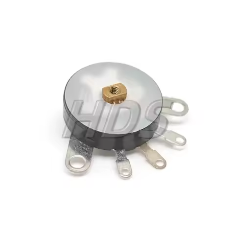 10PCS RV16MM Radio Turntable Amplifier Volume Potentiometer Flat Foot with Switch B10K B50K B100K