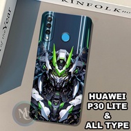 CC36 Flexible rubber softcase for huawei p30 lite/ gundam Motif huawei p30 lite/case huawei p30 lite