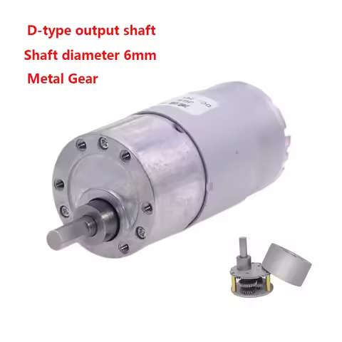 JGB37-545 DC MOTOR 12V/24V Micro DC Gear Reduction Motor With PWM Forward and Reverse Speed Controll