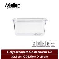 Polycarbonate Gastronom 1/2 20cm 20cm Seagrasrm Pan Food Pan