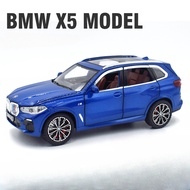 Diecast 1:24 Quy Mô BMW X5 SUV xe hợp kim Mô Hình Tập Kim Loại Voiture Thu Nhỏ Trang Trí Nội Thất Đồ