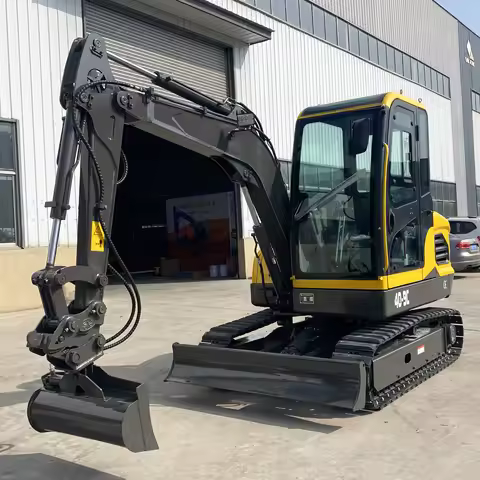 CE & EPA Certified 4 Ton Mini Digger | Customized to Your Market Requirements