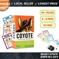 COYOTE Card Game Family Friends Fun Party Rhythm Memory Board Games Team Bonding Interactive Icebrea