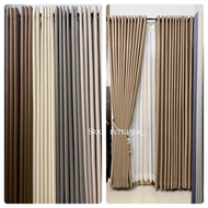 NEW BRG New dove embossed blackout curtains 6 waves